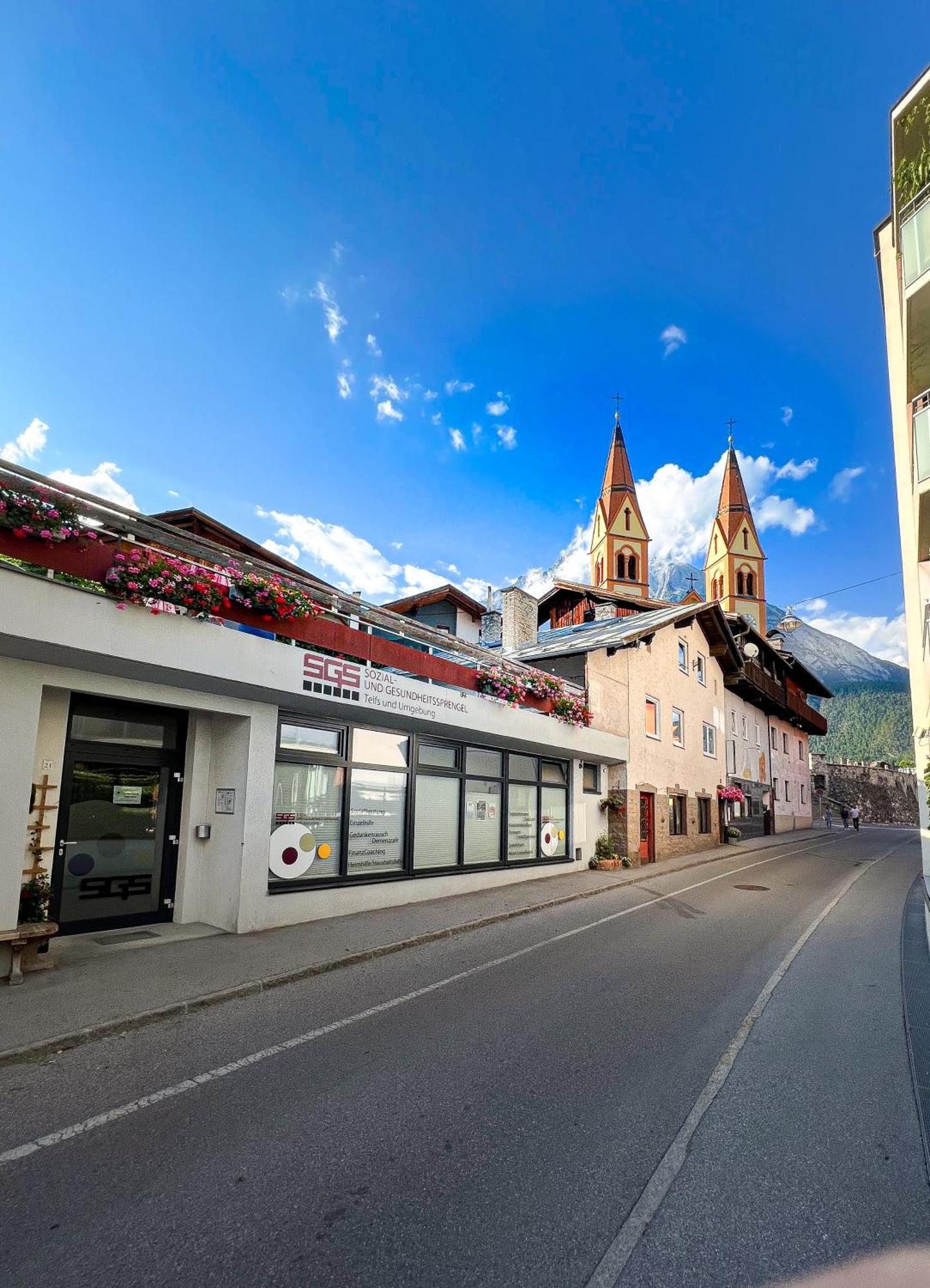 Mitten Im Zentrum Ferienwohnungen Mit Sonniger Terrasse 텔프스 외부 사진